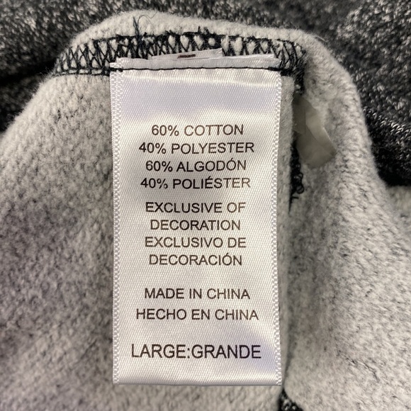 Tommy Bahama Two Tone Gray Lightweight Sweatshirt - Picture 5 of 8